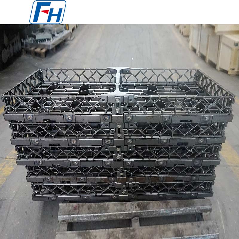 2.4879 Keranjang Perlakuan Panas Tungku Resistensi Tipe Kotak Cocok untuk Perlakuan Panas pada Pengencang/Bagian yang Dicap | FH®