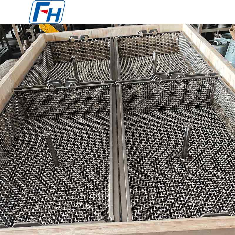2.4879 Adhesi Pengisi Anti-mematri Layar Jaring Khusus untuk Tungku Pemateri Vakum | FH®