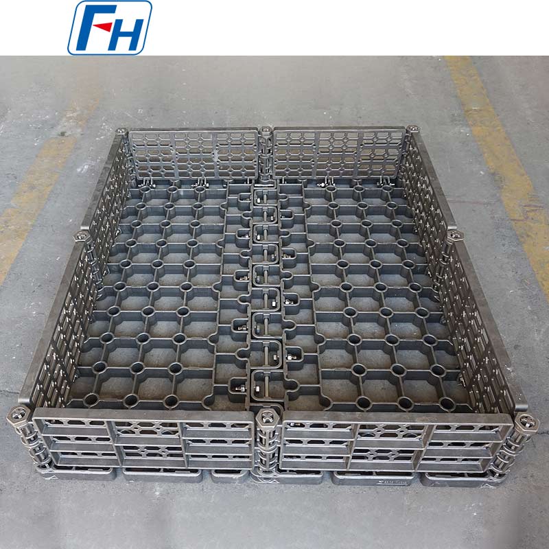 Keranjang Pengisian Perlakuan Panas Berpendingin Oli FH® untuk Roller Hearth Furnace
