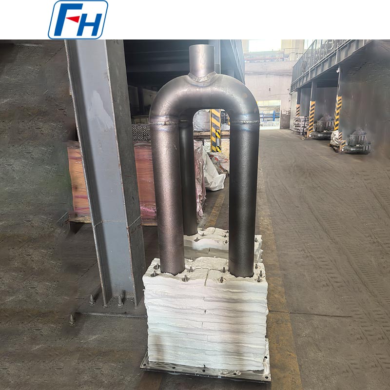 Tabung Radiant Berbentuk U Cr25Ni35 – Ø124 × Ø108 × 1597 mm