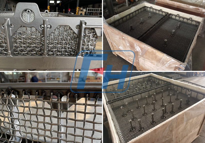 Keranjang Tungku Perlakuan Panas Dengan Wire Mesh Ke Türkiye